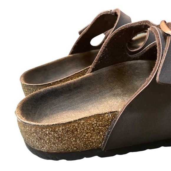 Birkenstock Florida Soft Footbed Natural Leather Oiled - Habana Size 8-8.5 EUC - Picture 9 of 11